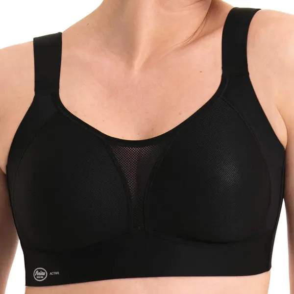 Anita Active 5530 Smart Control Damen Sport Bh Ohne Bügel – Starker Halt, Nahtlose Cups, Komfortträger, Weniger Bewegung, Schweißmanagement – thumbnail