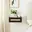 zwart en rotan look