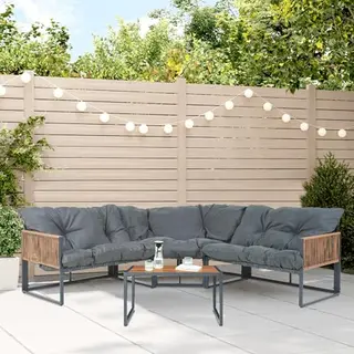 Casa.pro - Loungeset Karg Dunkelgrau/rattanoptik [ ]