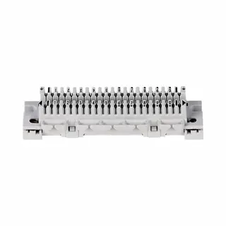 Corning 79101-517 00 Lsa-Plus Aansluitingsstroken Model 1 Verbindingsstrook 10 Dubbele Aders Grijs Inhoud, 1 Stuk(s)