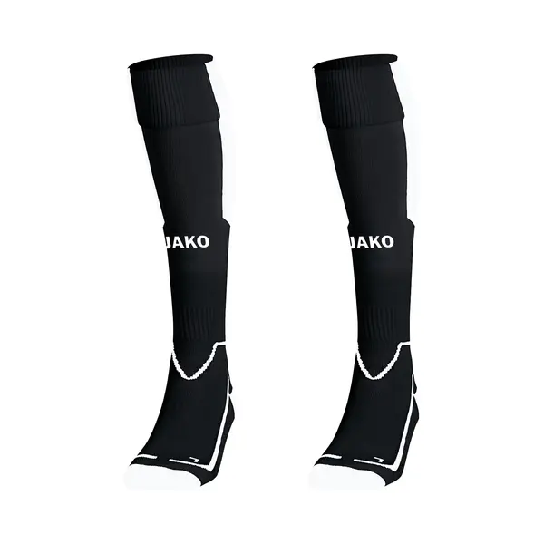 Jako Unisex Stutzenstrumpf Lazio, Schwarz/Weiß, 35-38 thumbnail