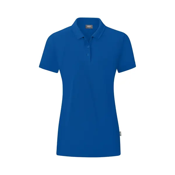 Jako Organic Polo Dames - Royal | Maat, 38 thumbnail