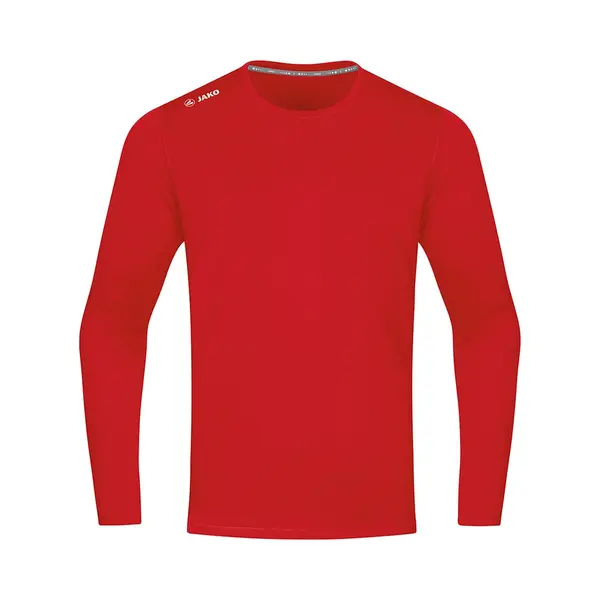 Jako Kinder Longsleeve Run 2.0, Sportrot, 128 thumbnail