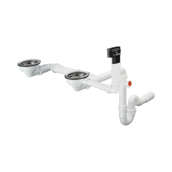 Hansgrohe 43928000 Abflussbehälter für Dusche & Bad Badafflussbehälter thumbnail