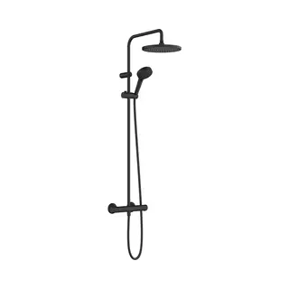 Hansgrohe S-Pipe 240 Vernis Blend EcoSm. M Thermostat, 1jet, 8, 7 L/min, Mattschwarz