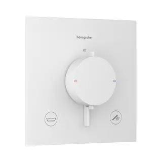 Hansgrohe, Badkamermeubels, Thermostatic Shower And Bathtub Mixer With SafetyStop And Backflow Protection