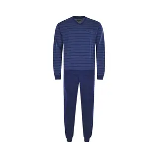 Hajo Pyjama Lang Blauw / Donkerblauw