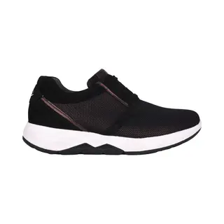Gabor Rollingsoft Sensitive 56.995.68 - Dames Rollende Wandelsneaker - Zwart - Maat 38 (Eu) 5 (Uk)