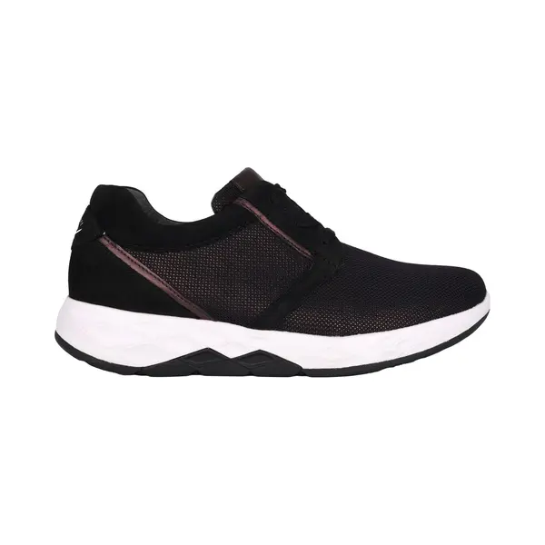 Gabor Rollingsoft Sensitive 56.995.68 - Dames Rollende Wandelsneaker - Zwart - Maat 38 (Eu) 5 (Uk) thumbnail