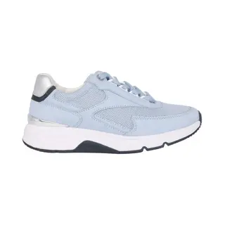 Gabor Rollingsoft Sensitive 26.895.26 - Dames Rollende Wandelsneaker - Blauw - Maat 41 (Eu) 7.5 (Uk)