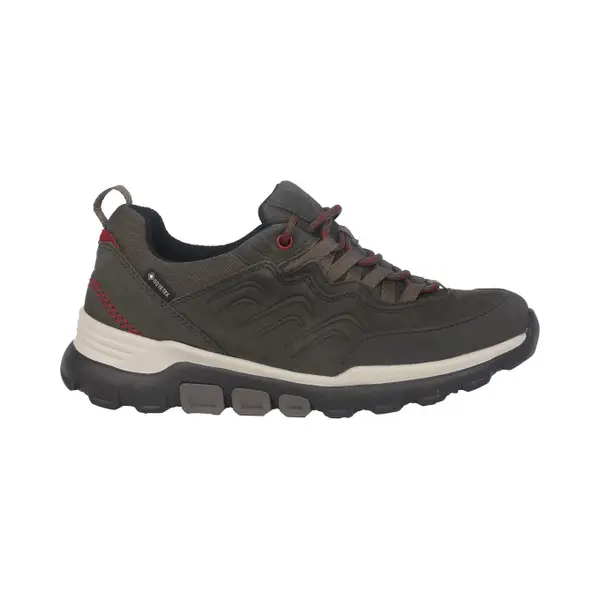 Gabor Rollingsoft Sensitive 96.927.25 - Dames Rollende Wandelsneaker - Grijs - Maat 42.5 (Eu) 8.5 (Uk) thumbnail