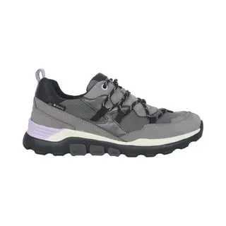 Gabor Rollingsoft Sensitive 96.924.39 - Dames Rollende Wandelsneaker - Grijs - Maat 37 (Eu) 4 (Uk)