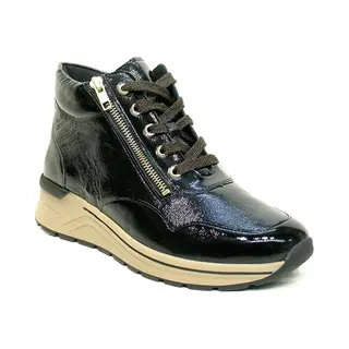 Solidus Karma Zwarte Sneaker K-leest