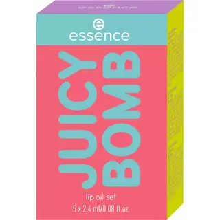 Essence Juicy Bomb Set lipbalsem Lippenbalsem 01, 02, 03, 04, 05 Vrouwen 2,4 ml