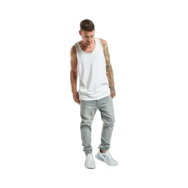 Def - Jean Antifit Jeans Broek Rechte Pijpen - Taille, 30 Inch - Grijs thumbnail