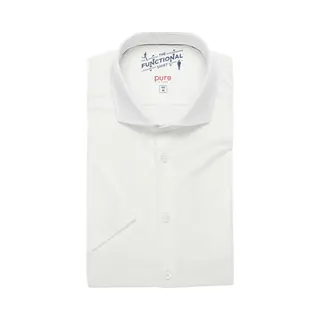 Pure The Functional Shirt Ka Weiß - Größe 42