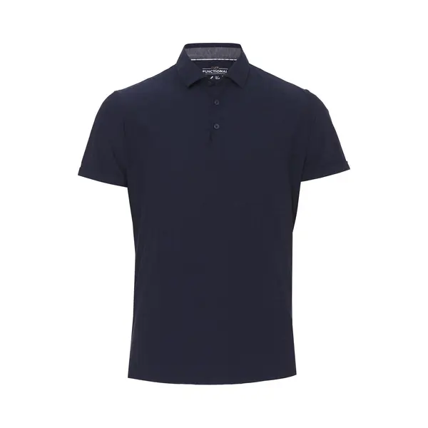 Pure Polo Shirt Korte Mouw Marine thumbnail