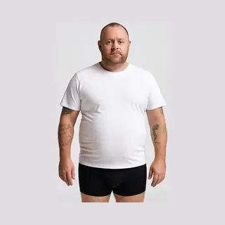 Ceceba Doppelpack Unterhemden Mit Verlängertem Rücken Farbe Weiß Größe, 3XL