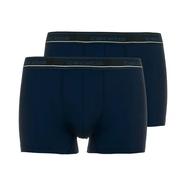 Ceceba Bamboo Heren Boxers - 2-pack - Blauw thumbnail