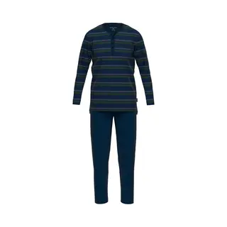 Tom Tailor Pyjama Kort Donkerblauw / Groen / Rood