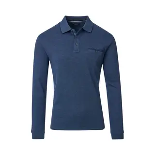 Casamoda Polo-Shirt Langarm Gestreift