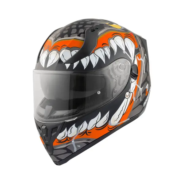 Bogotto Motorradhelm V128 Naga Helm, Integriertes Sonnenvisier thumbnail