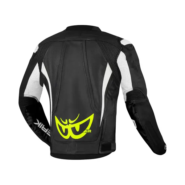 Berik Wild Chase Zwart Wit Leren Motorjas - Maat 54 - Jas thumbnail