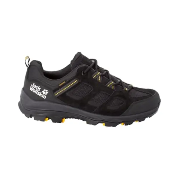 Jack Wolfskin Vojo 3 Texapore Low M Herren Outdoorschuhe , Black Burly Yellow Xt, 45.5 Eu thumbnail