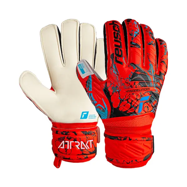 Attrakt Grip Finger Support - Reusch Keepershandschoenen - Maat 9 thumbnail