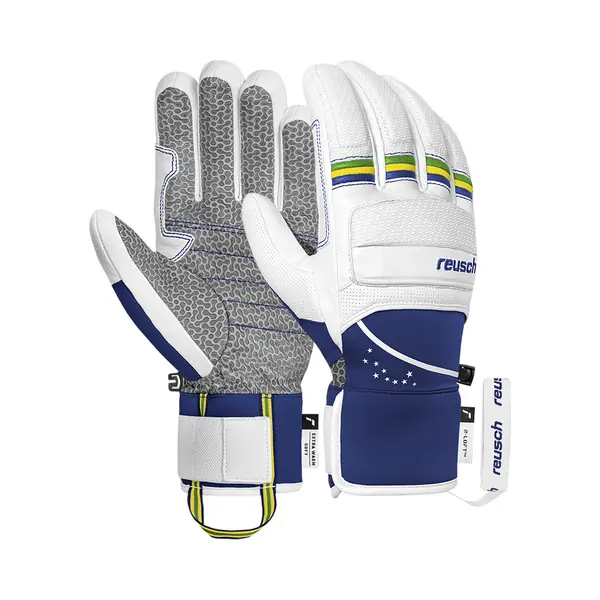 Reusch Lucas Braathen Unisex Skihandschuhe – Wasserabweisende & Winddichte Winterhandschuhe Mit Ziegenleder, Knöchel- & Fingerpolsterung, Warm, thumbnail