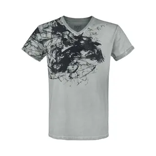 Black Premium By Emp Heavy Soul T-Shirt Grau In M