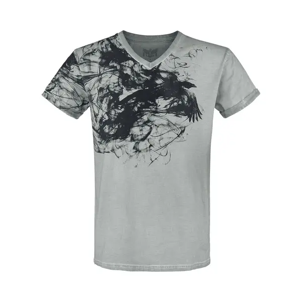 Black Premium By Emp Heavy Soul T-Shirt Grey thumbnail