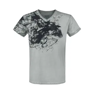Black Premium By Emp Heavy Soul T-Shirt Grey