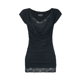 Black Premium By Emp Emma T-Shirt Black