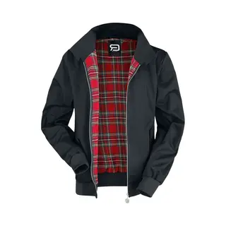 Red By Emp Larger Than Life Bomber Jacket Übergangsjacke Schwarz In 3XL