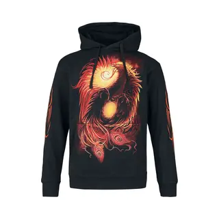 Spiral Phoenix Arisen Hoodie Black