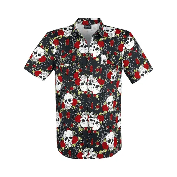 Jawbreaker Skull Kurzarmhemd Schwarz In L thumbnail