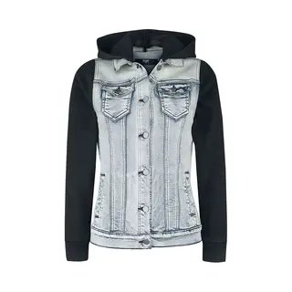 Black Premium By Emp Denim Soul Jeansjacke Blau In 5XL
