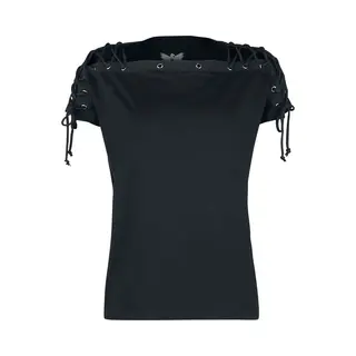 Gothicana By Emp The Ties That Bind T-Shirt Schwarz In 4XL