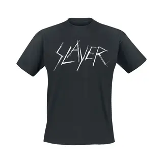Slayer Scratchy Logo T-Shirt Black