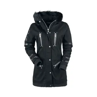 Gothicana By Emp Bloodsucker Winterjacke Schwarz In 5XL