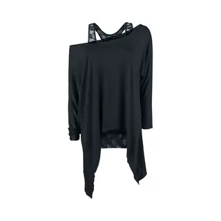 Gothicana By Emp Busting Loose Long-sleeve Shirt Black