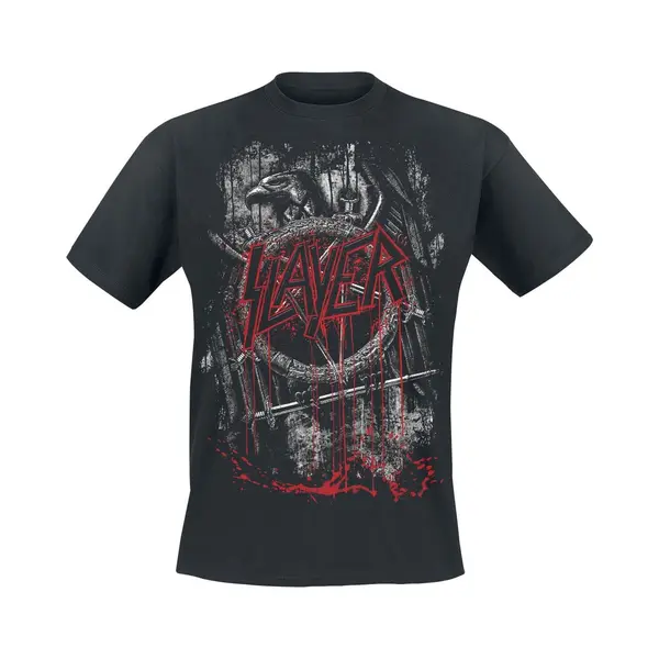 Slayer T-shirt - Dripping Eagle - S Tot 5XL - Voor Mannen - Zwart thumbnail