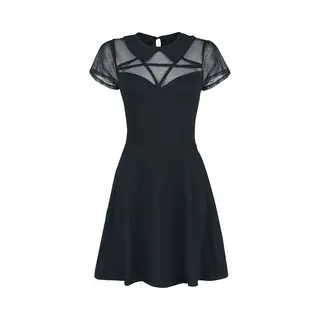 Heartless Black Dress Mini Dress Black