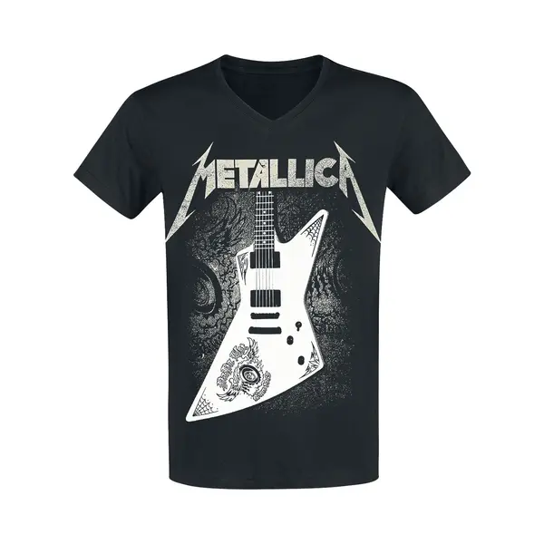 Metallica Papa Het Guitar T-Shirt Black thumbnail