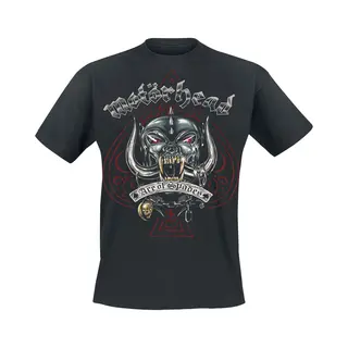 Motörhead Ace Of Spades Tattoo T-Shirt Black