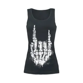 Gothicana By Emp Longing For Evil Top Schwarz In Xxl