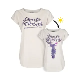 Harry Potter Patronus Uv T-Shirt Mottled Cream