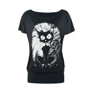 Gothicana By Emp Can You Read My Mind T-Shirt Schwarz In Xxl