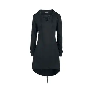 Gothicana By Emp Angels Fall Mittellanges Kleid Schwarz In Xxl